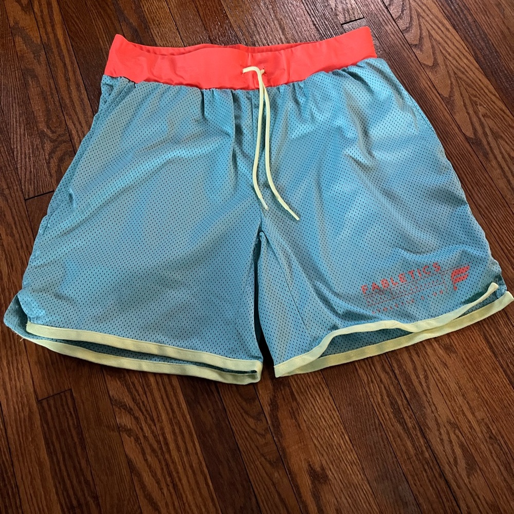 Fabletics men’s athletic rec shorts